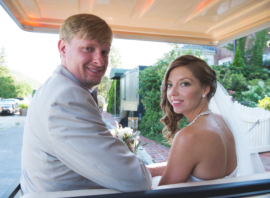 Wedding Ceremony at a Highlands Country Club Wedding in Garrison, NY