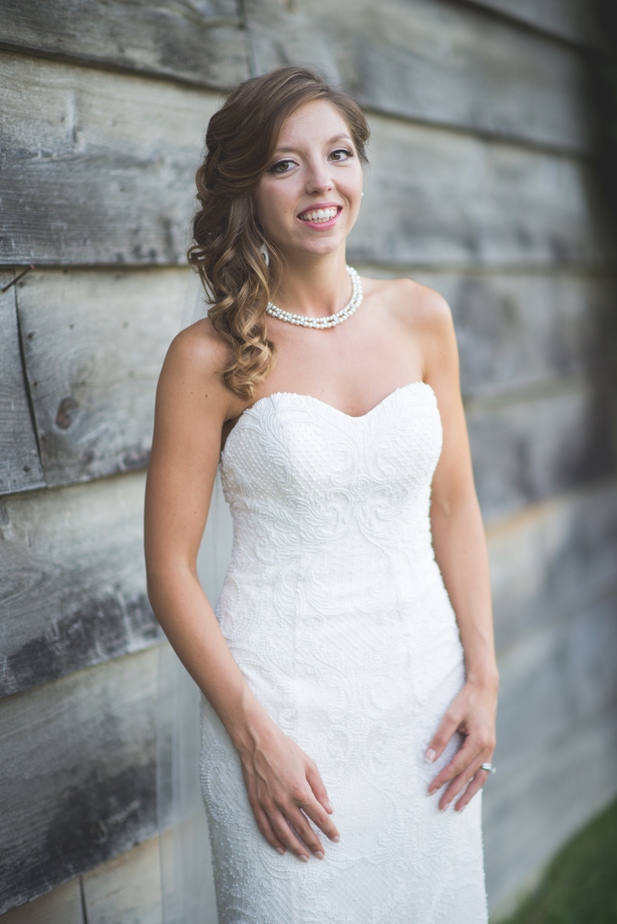 Bride Portrait at a Highlands Country Club Wedding in Garrison, NY