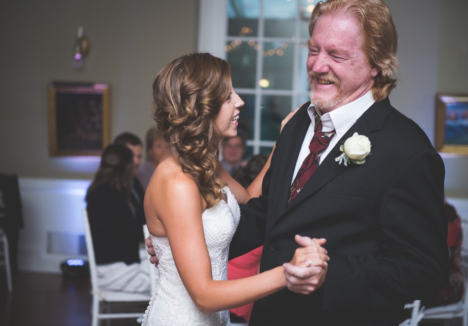 Father/Daughter Dance at a Highlands Country Club Wedding