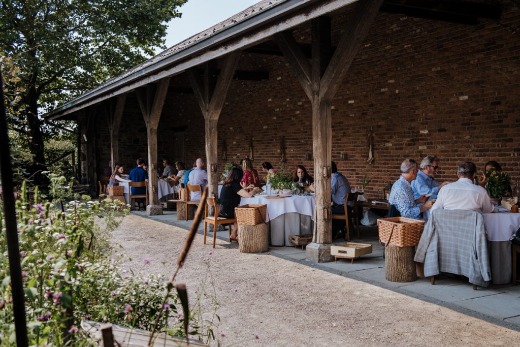 blue hill at stone barns wedding