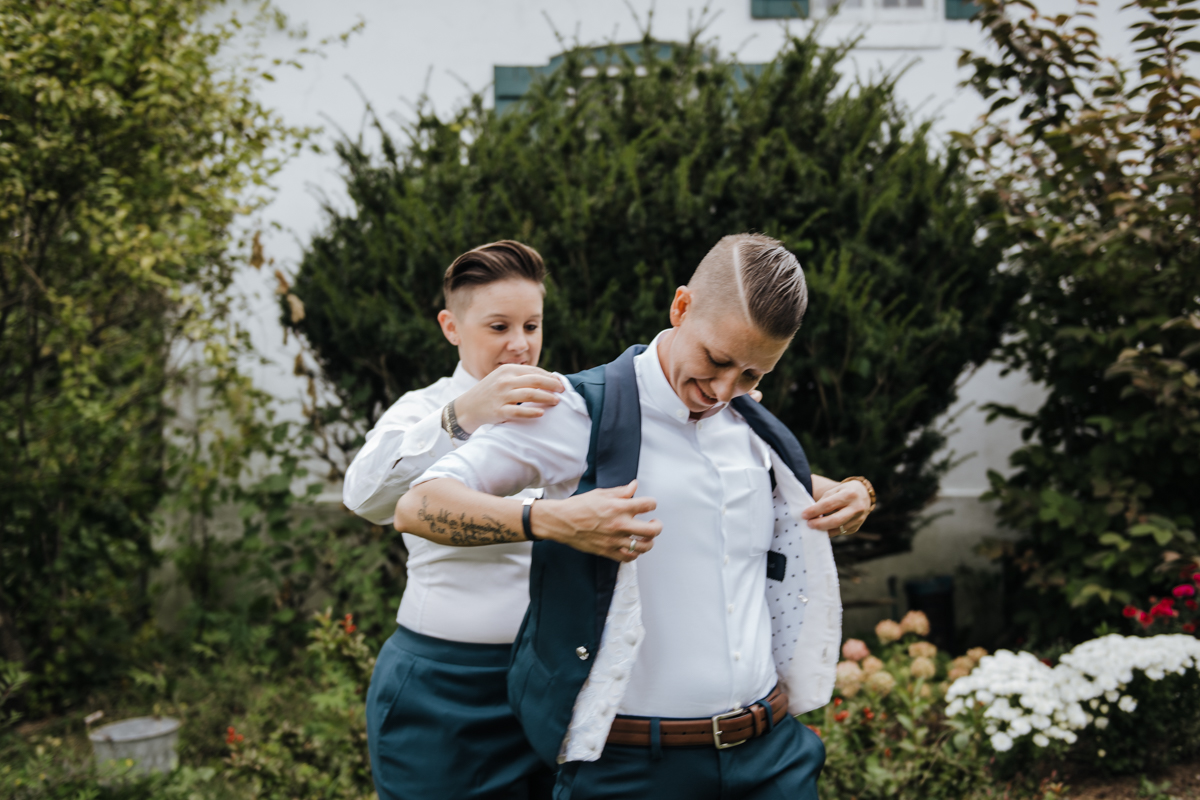LGTBQ Wedding NYC Elopement Photographer