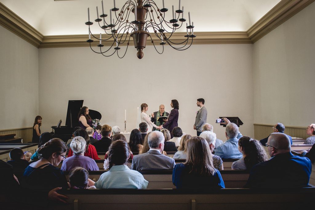 chapel restoration wedding ceremony in cold spring ny
