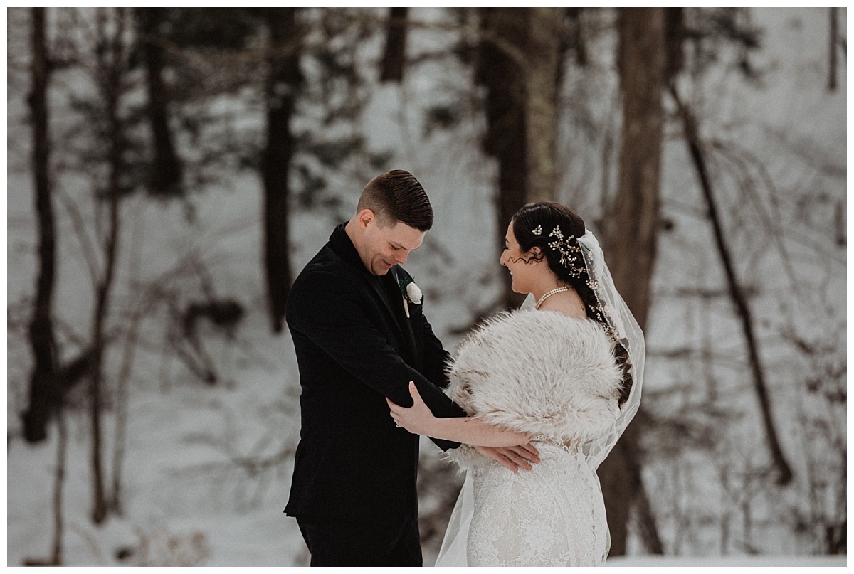 A Winter Full Moon Resort Wedding 59 Winter Full Moon Resort Wedding Christine Ashburn Photography 0034
