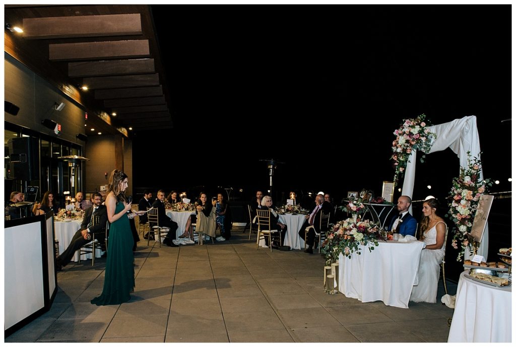 A Saratoga Springs SPAC Wedding 63 speeches at a spac wedding reception in saratoga springs