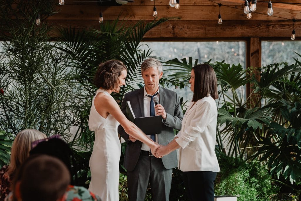 LGBTQ wedding at Arnold House