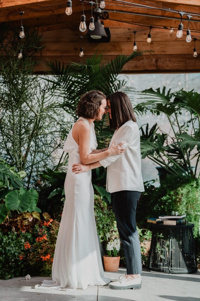 LGBTQ wedding at Arnold House