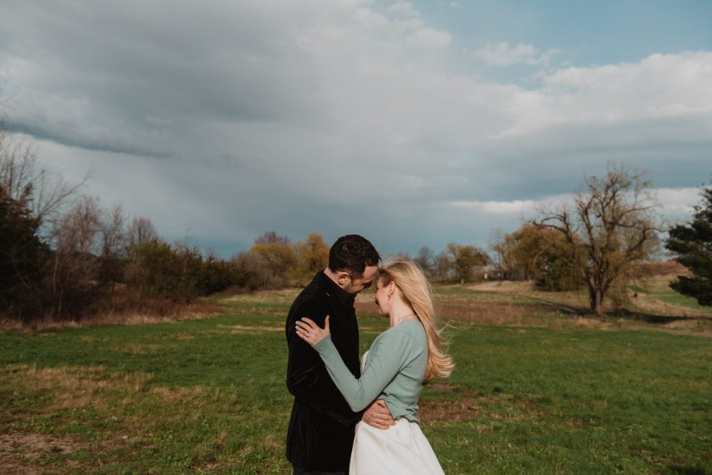 A Dreamy and Intimate Inness Wedding 15 Romantic Sunset Elopement