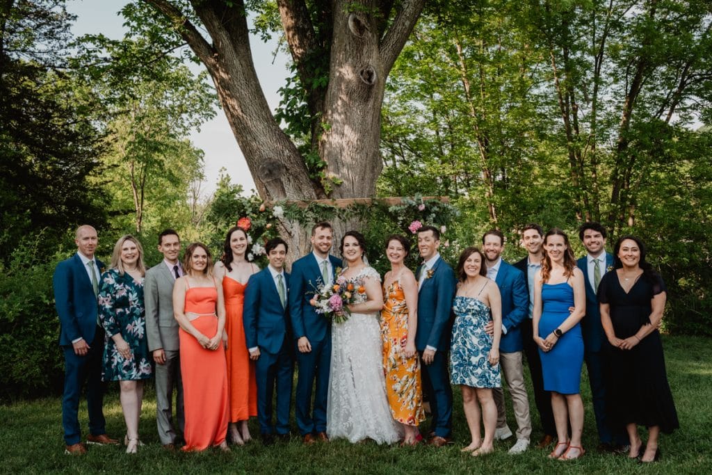 Hudson Valley rustic wedding venues at Blooming Hill Farm