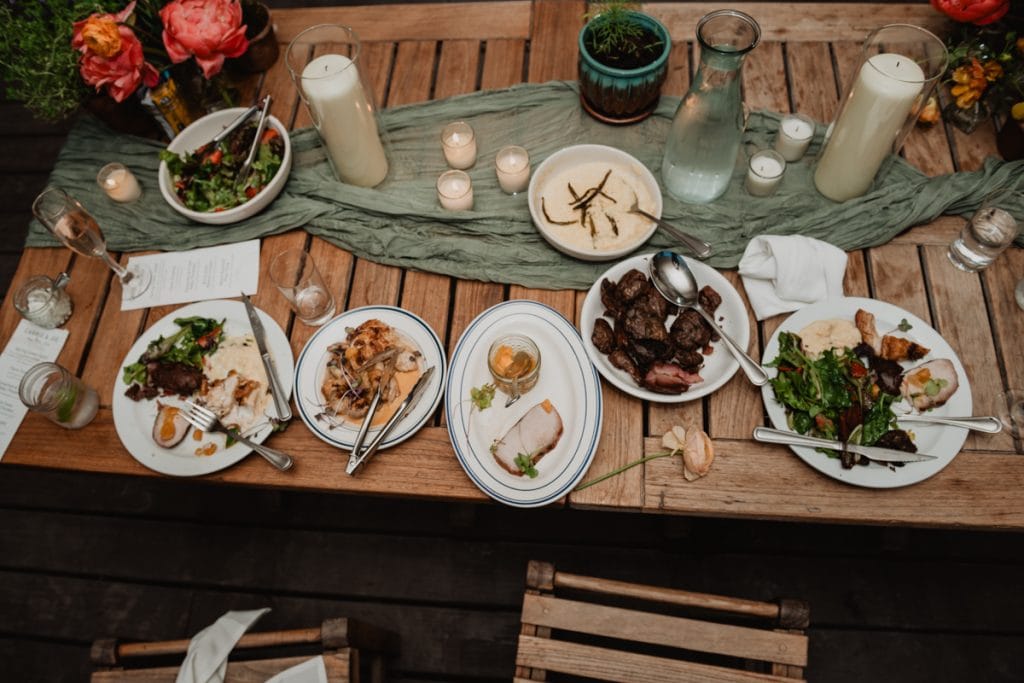 Farm-to-table wedding in New York at Blooming Hill Farm