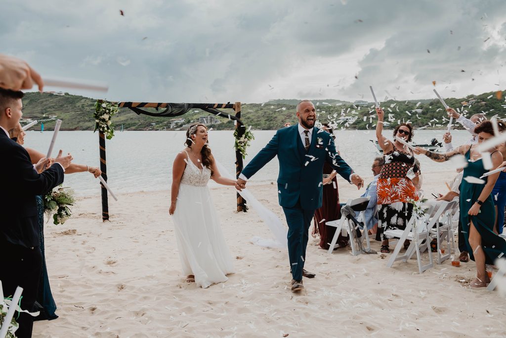 Antigua Destination wedding at St James club and villas