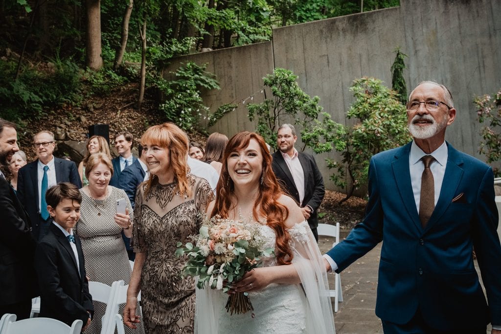 4 Reasons to Love a Bear Mountain Wedding 13 wedding ceremony processional photographer