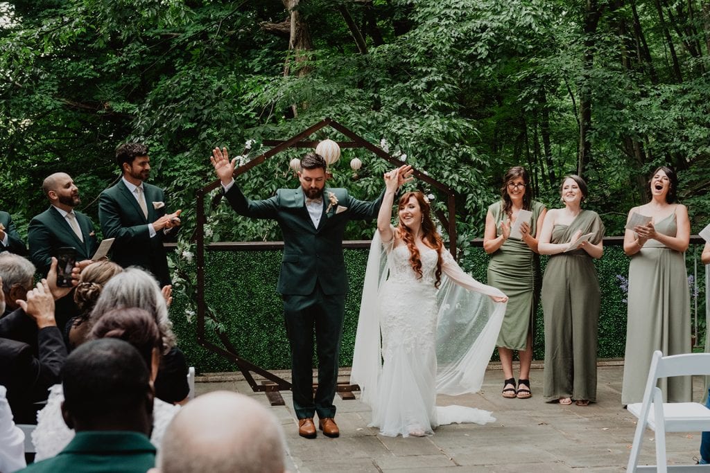 4 Reasons to Love a Bear Mountain Wedding 19 bear mountain wedding ceremony in the hudson valley