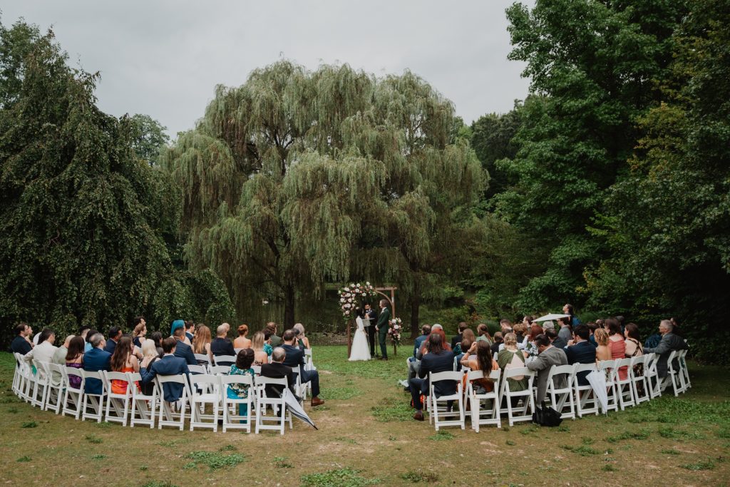 Buttermilk Falls Wedding ceremony