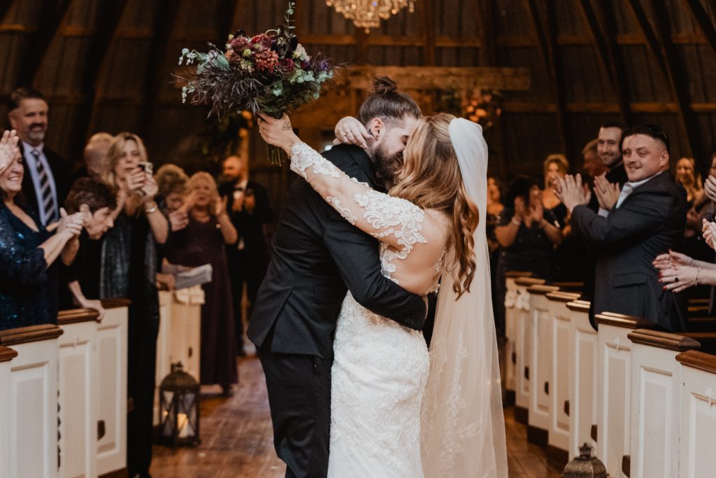 The Stone Barn at Beardslee Farm Wedding ceremony
