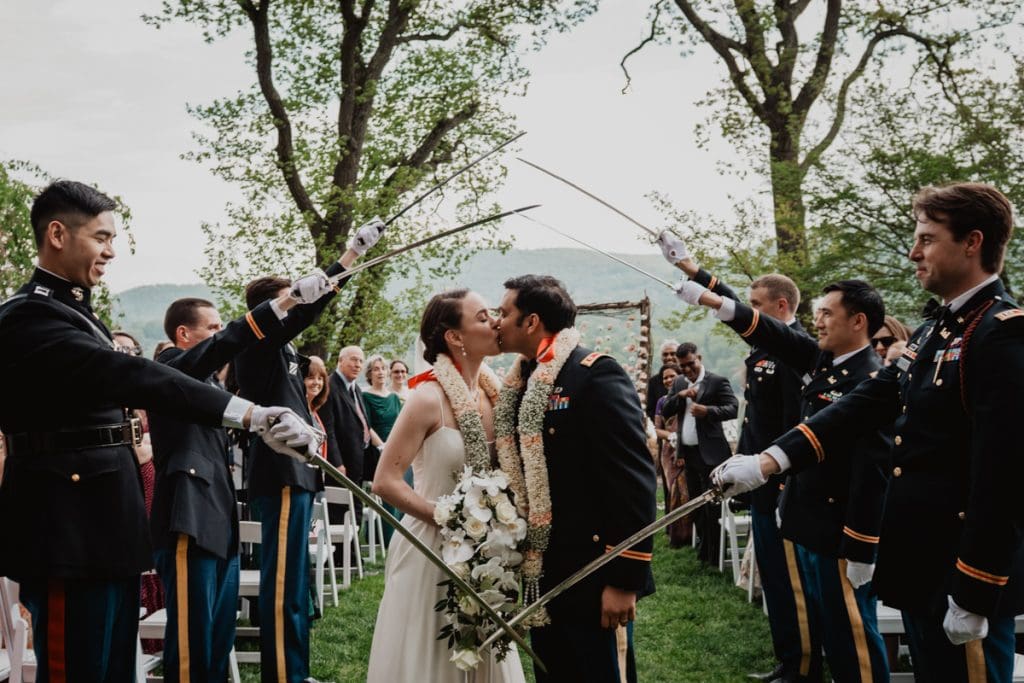 Thayer Hotel weddiny at west point military wedding