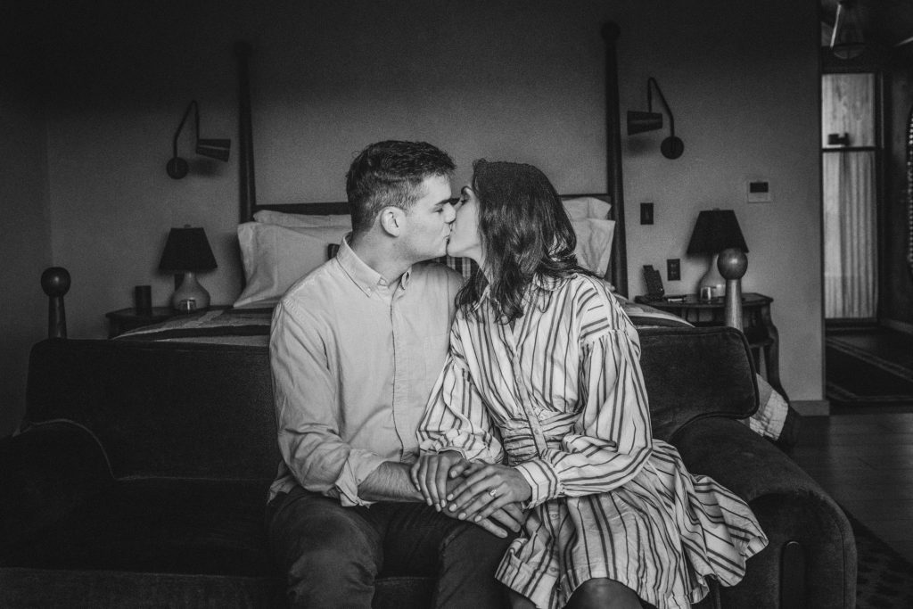 Wildflower Farms Proposal: A Dreamy Rainy Day Engagement at Wildflower Farms Auberge 19 newly engaged couple at Wildflower Farms Auberge Resort Catskills